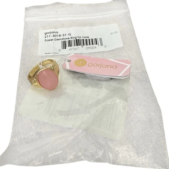 Gorjana Pink and Gold Classic Ring, NWT, Size-8, Gorjana Women’s Ring - Picture 2 of 6
